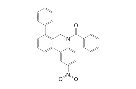 1-Benzoylamidomethyl-6-(3-nitrophenyl)-2-phenylbenzene