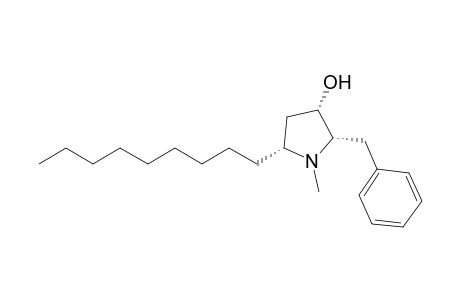 (2S,3S,5R)-1-methyl-5-nonyl-2-(phenylmethyl)-3-pyrrolidinol