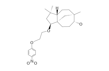 2-BETA-(2-(4-NITROPHENOXY)-ETHOXY)-CLOVAN-9-ALPHA-OL