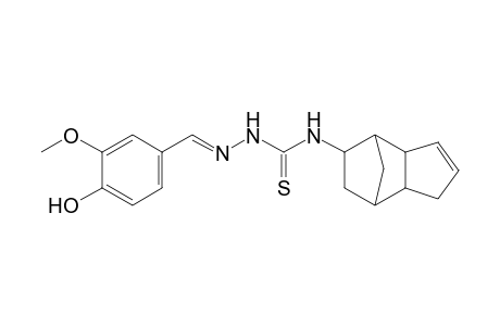 vanillin, 4-(3a,4,5,6,7,7a-hexahydro-4,7-methanoinden-5-yl)-3-thiosemicarbazone