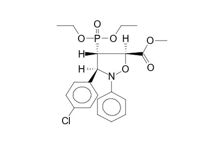 2-PHENYL-3-PARA-CHLOROPHENYL-4-DIETHOXYPHOSPHORYL-5-CARBMETHOXYISOXAZOLIDINE