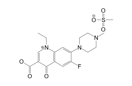 PEFLOXACIN-MESYLATE