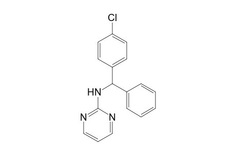 2-Pyrimidinamine, N-[(4-chlorophenyl)phenylmethyl]-