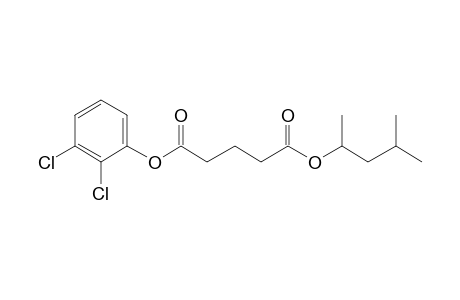 Glutaric acid, 2,3-dichlorophenyl 4-methylpent-2-yl ester