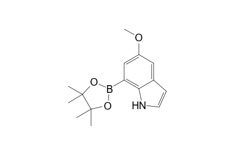 5-methoxy-7-(4,4,5,5-tetramethyl-1,3,2-dioxaborolan-2-yl)-1H-indole