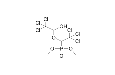 DIMETHYL ALPHA-(1-HYDROXY-2,2,2-TRICHLOROETHOXY)-BETA,BETA,BETA-TRICHLOROETHYLPHOSPHONATE