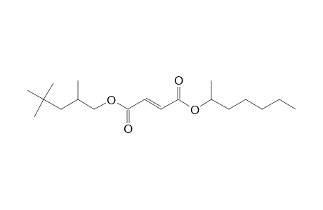 Fumaric acid, 2,4,4-trimethylpentyl hept-2-yl ester