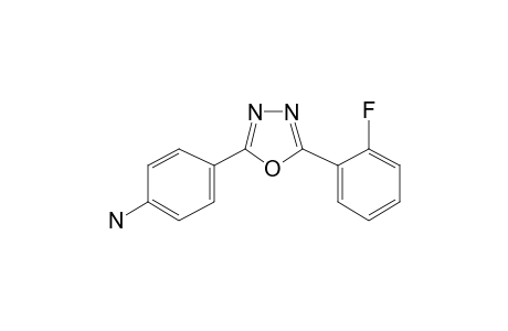 4-[5-(2-Fluorophenyl)-1,3,4-oxadiazol-2-yl]aniline