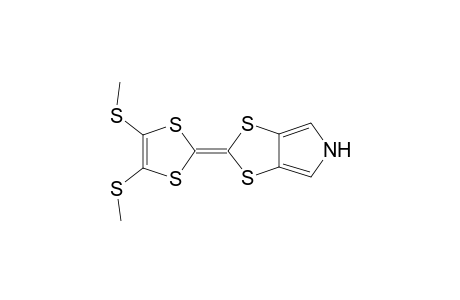 2-[4,5-BIS-(METHYLTHIO)-1,3-DITHIOLE-2-YLIDEN]-(1,3)-DITHIOLO-[4,5-C]-PYRROLE