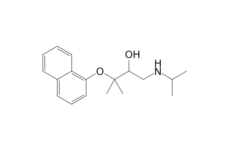 2-Butanol, 1-(isopropylamino)-3-methyl-3-(1-naphthyloxy)-
