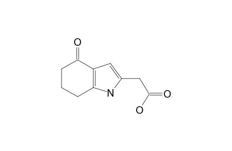 4-oxo-4,5,6,7-tetrahydroindole-2-acetic acid