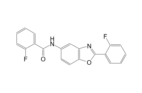 benzamide, 2-fluoro-N-[2-(2-fluorophenyl)-5-benzoxazolyl]-