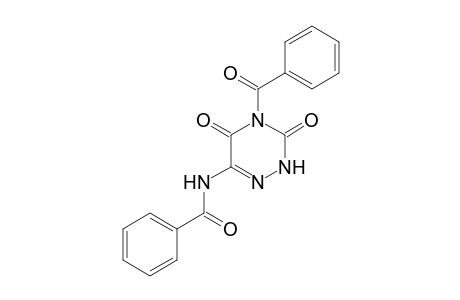 6-Benzamido-4-benzoyl-1,2,4-triazine-3,5(2H,4H)-dione