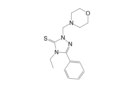 4-ethyl-2-(4-morpholinylmethyl)-5-phenyl-2,4-dihydro-3H-1,2,4-triazole-3-thione