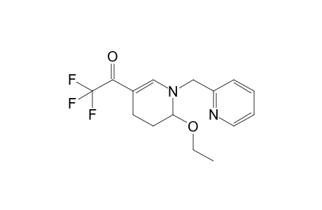 6-Ethoxy-[1-(pyrid-2-yl)methyl]-3-trifluoroacetyl-1,4,5,6-tetrahydropyridine