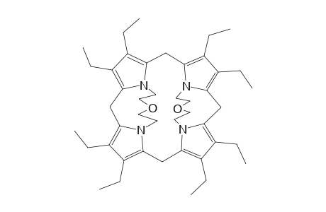 2,3,7,8,12,13,17,18-Octaethyl-N(21),N(24) : N(22), N(23)-bis(3-oxapentano)porphyrinogen