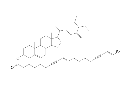 XENOSTERYL-18-BROMOOCTADECA-(9E,17E)-DIENE-7,15-DIYNOATE