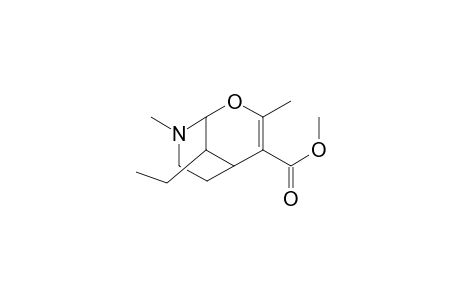 9-Ethyl-3,6-dimethyl-4-oxa-6-azabicyclo[3.3.1]non-2-ene-2-carboxylic acid methyl ester