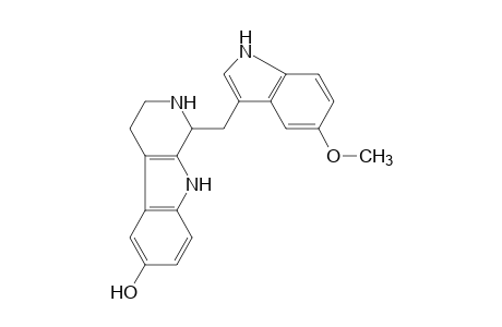 1-[(5-Methoxyindol-3-yl)methyl]-1,3,4,9-tetrahydro-2H-pyrido[3,4-B]indol-6-ol