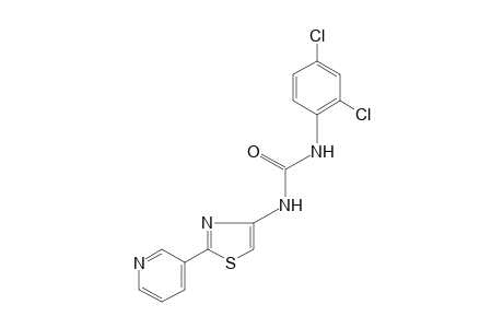 1-(2,4-dichlorophenyl)-3-[2-(3-pyridyl)-4-thiazolyl]urea