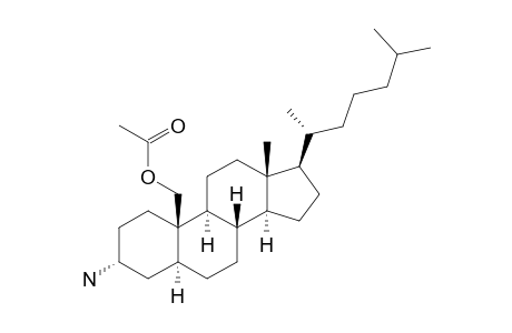 19-ACETOXY-3-ALPHA-AMINO-5-ALPHA-CHOLESTANE