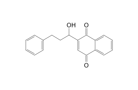 2-(1'-Hydroxy-3'-phenylpropyl)-1,4-naphthoquinone