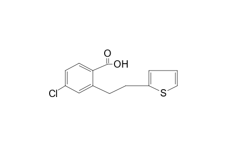 4-chloro-2-[2-(2-thienyl)ethyl]benzoic acid