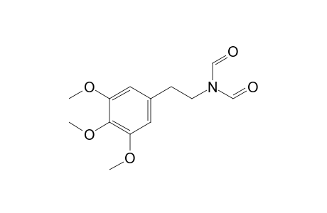 N,N-Diformylmescaline