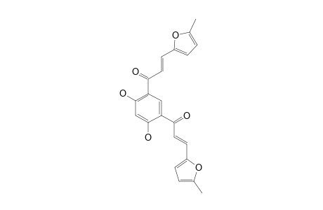 (2E,2'E)-1,3[1',1"-bis(3-(5-methylfuran-2-yl)prop-2-en-1-one)]-[4,6-Dihydroxy-phenyl]