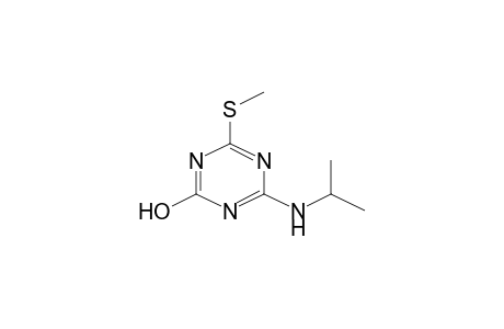 4-Isopropylamino-6-methylsulfanyl-[1,3,5]triazin-2-ol