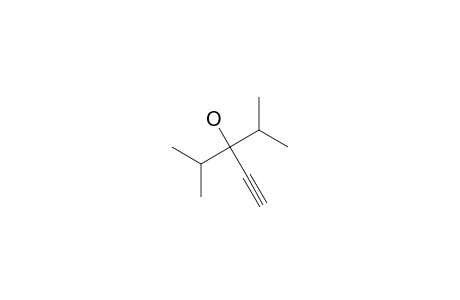 3-Isopropyl-4-methyl-1-pentyn-3-ol