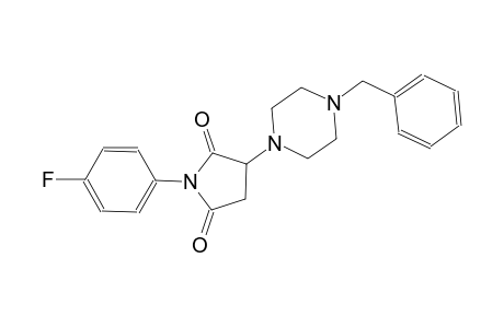 3-(4-Benzyl-1-piperazinyl)-1-(4-fluorophenyl)-2,5-pyrrolidinedione