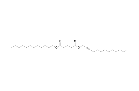 Glutaric acid, tridec-2-yn-1-yl dodecyl ester