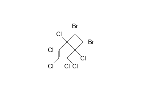 6,7-DIBROMO-1,2,3,4,4,5-HEXACHLOROBICYCLO-[3.2.0]-HEPT-2-ENE