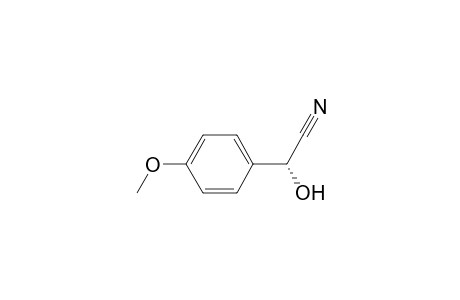 (2R)-2-(4-methoxyphenyl)-2-oxidanyl-ethanenitrile