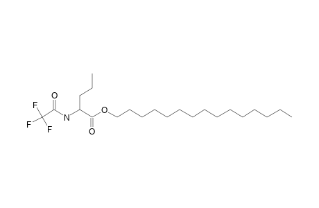 L-Norvaline, N-trifluoroacetyl-, pentadecyl ester