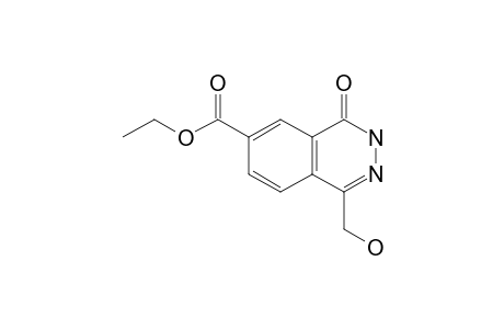 3,4-dihydro-1-(hydroxymethyl)-4-oxo-6-phthazinecarboxylic acid, ethyl ester