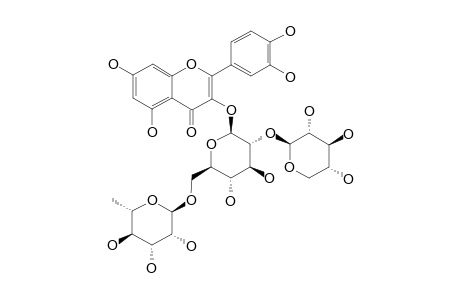 QUERCETIN-3-O-[2(G)-BETA-D-XYLOPYRANOSYLRUTINOSIDE]