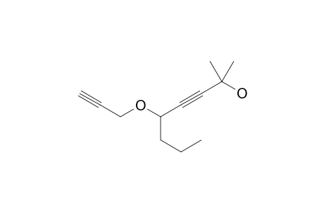 2-Methyl-5-prop-2-ynoxy-oct-3-yn-2-ol