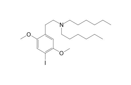 N,N-Dihexyl-2,5-dimethoxy-4-iodophenethylamine