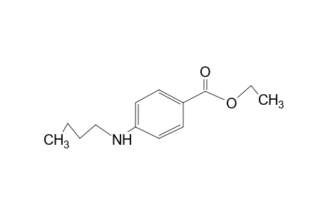 p-(butylamino)benzoic acid, ethyl ester