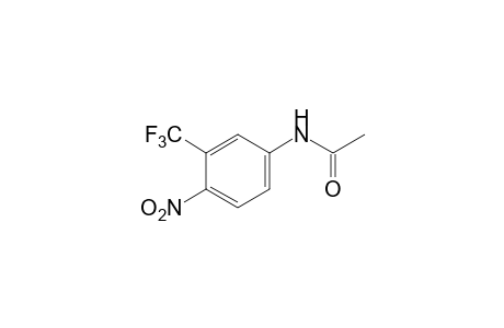 4'-NITRO-alpha,alpha,alpha-TRIFLUORO-m-ACETOTOLUIDIDE