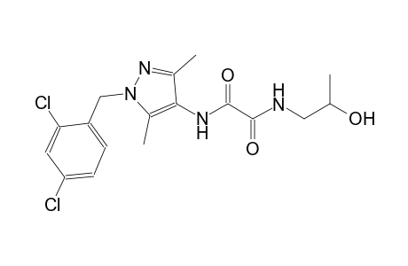 ethanediamide, N~1~-[1-[(2,4-dichlorophenyl)methyl]-3,5-dimethyl-1H-pyrazol-4-yl]-N~2~-[(2R)-2-hydroxypropyl]-