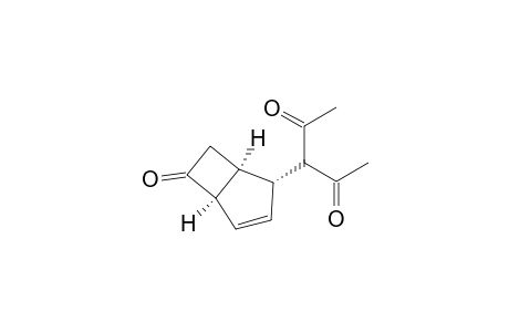 2,4-Pentanedione, 3-(6-oxobicyclo[3.2.0]hept-3-en-2-yl)-, (1.alpha.,2.alpha.,5.alpha.)-