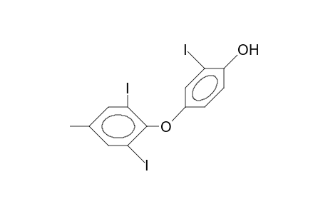 2-Jodo-4-(2,6-dijodo-4-methylphenoxy)-phenol