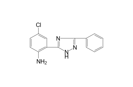 5-(2-amino-5-chlorophenyl)-3-phenyl-1H-1,2,4-triazole