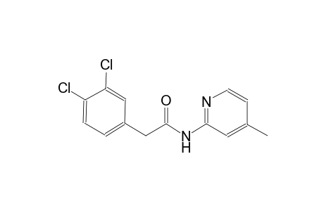 2-(3,4-dichlorophenyl)-N-(4-methyl-2-pyridinyl)acetamide