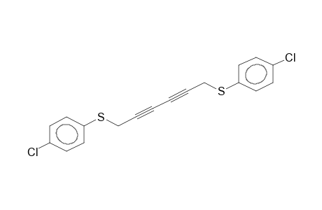 1,6-bis[(p-chlorophenyl)thio]-2,4-hexadiyne