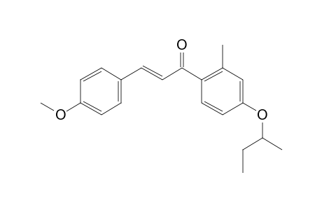 4'-(2-Butyl)oxy-4-methoxy-2'-methylchalcone (isomer 1)