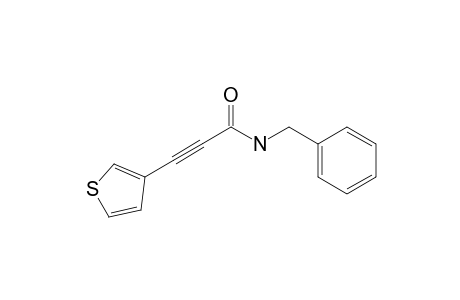 N-Benzyl-3-(3-thienyl)propiolamide